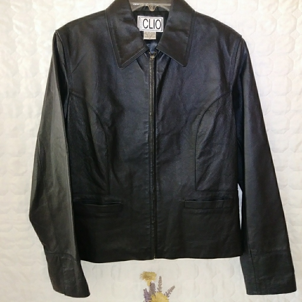 Ladies Leather Jacket. Size 12